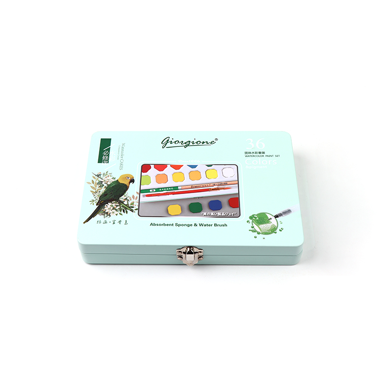 High Quality Giorgione G-800-36 colors Bird's Song Series High Quality Watercolor Gouache Paintbrush Set