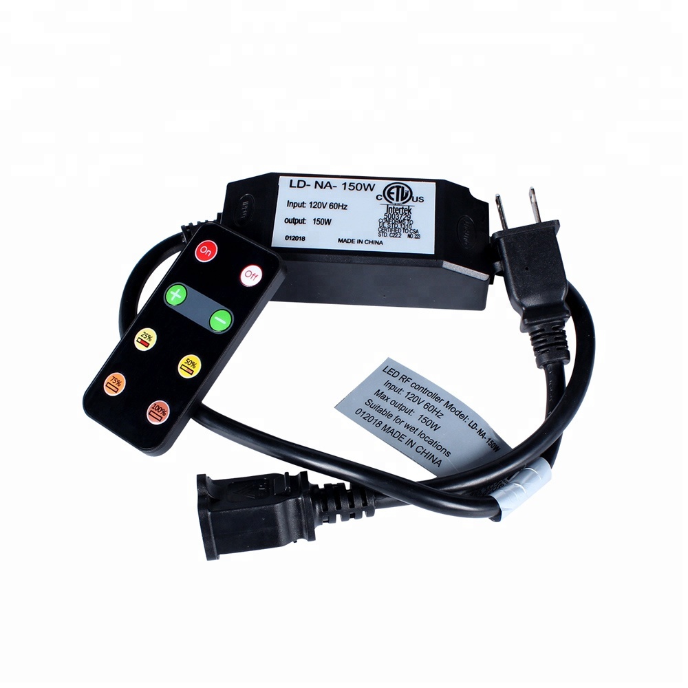 Chinlighting 120V вход 150W 180W выход диммер комплект пульт дистанционного управления диммер для наружных светодиодных свет