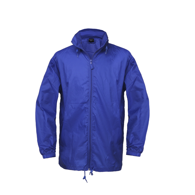 100% polyester waterproof Sale In Different Color fold hood Casual Wear Men Rain Jacket