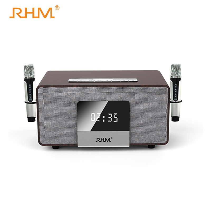 RHM K222 профессиональная bluetooth караоке акустическая система с беспроводным микрофоном