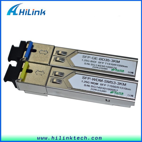 1000base-sc-1310nm 1550nm подкоёно жк 3km биди sfp