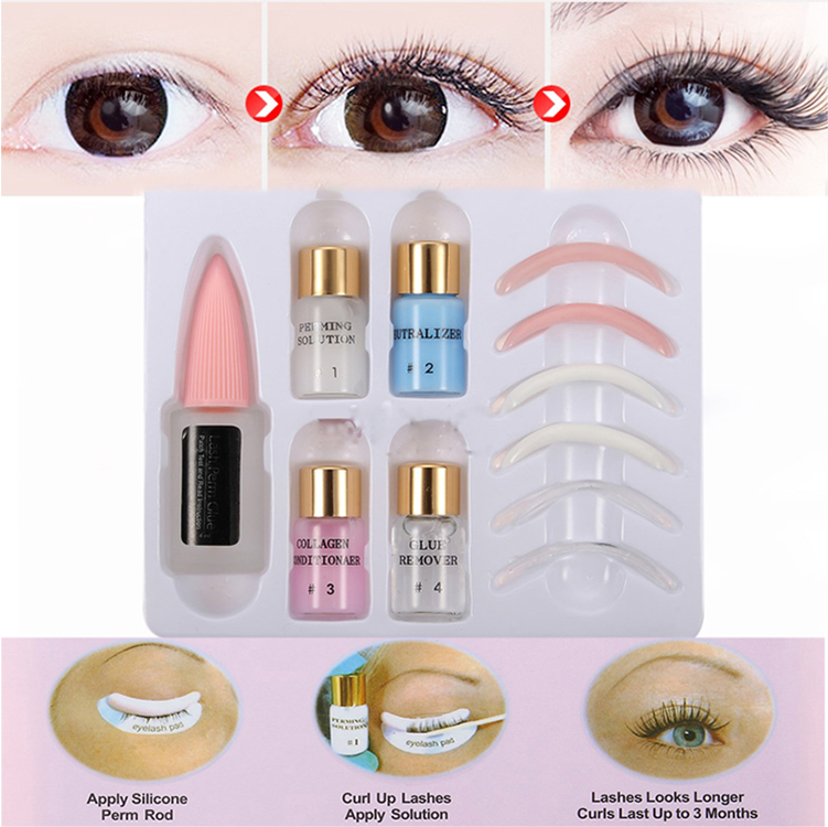 Профессиональный набор для лифтинга ресниц Perm Lasting Perm Lashed Kit долговечный клей для лифтинга ресниц