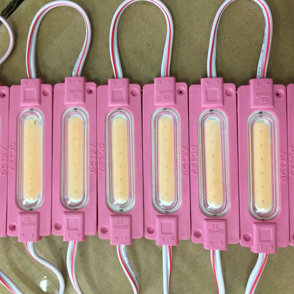 12V 6 чипов 2W COB с объективом высокой мощности водонепроницаемый светодиодный COB модуль