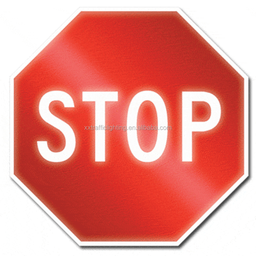 Made in china aluminum traffic road sign making machine school bus stop sign