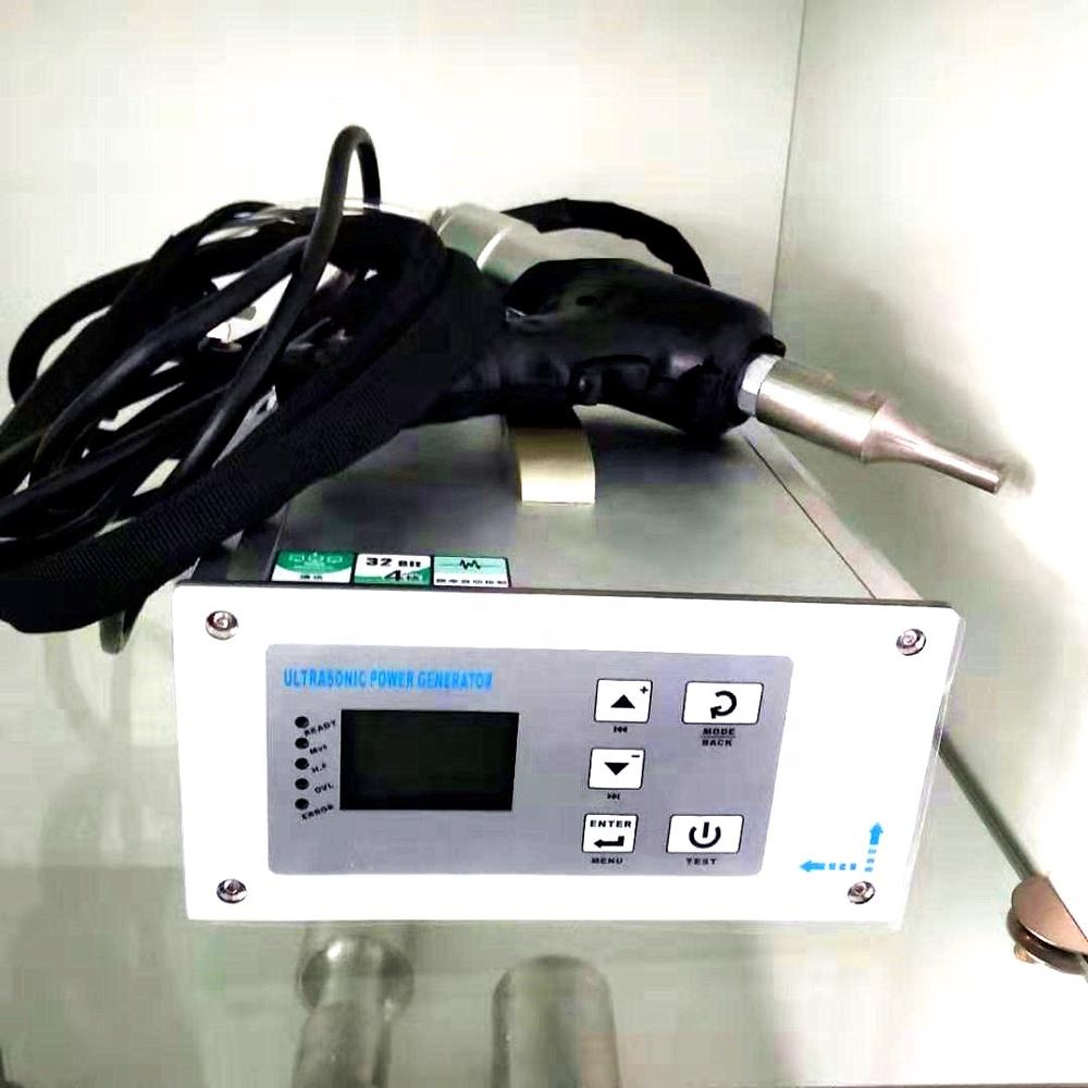 28k 500w небольшой цифровой Ручной точечный сварочный аппарат для ультразвуковой сварки
