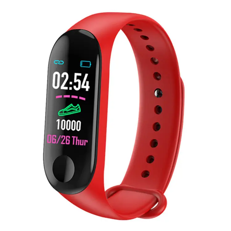 Smart watch touch screen banda reloj inteligente pulseira digital clock fitness tracker mi band 3 smart bracelet M3 Wristband