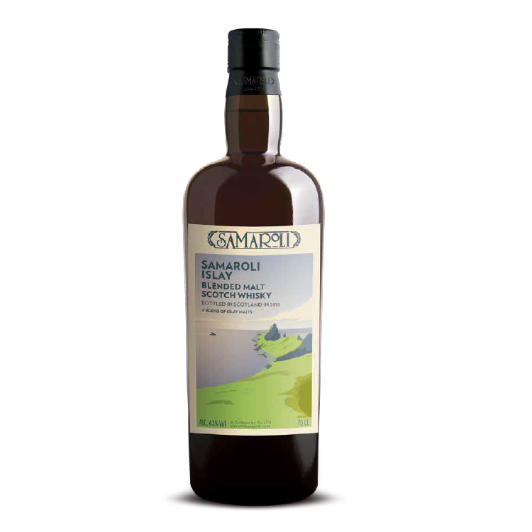 OEM ODM ручная пресс-форма для древесно-Samaroli Islay хлопья вина купажированное солодовое виски дух, произведенный на одной винокурне