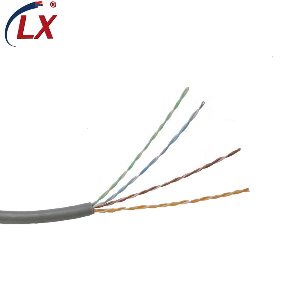 Кабель CCA 0,48 мм 8 ядер 4 пары CAT 5E utp lan