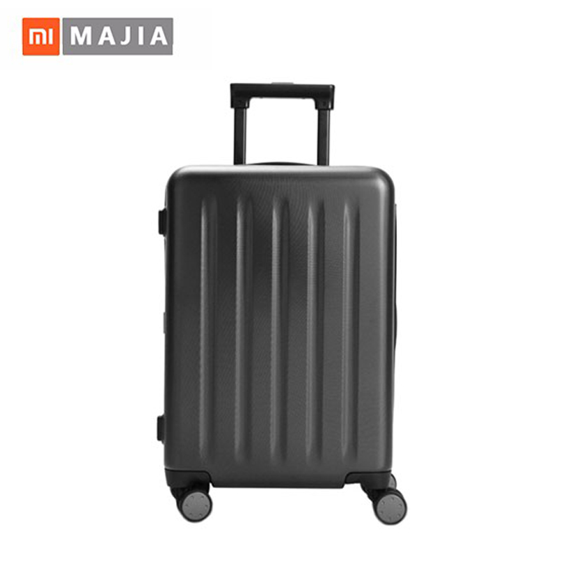 20 дюймов xiaomi mi набор чемоданов для путешествий из алюминиевого сплава чемодан на колесиках