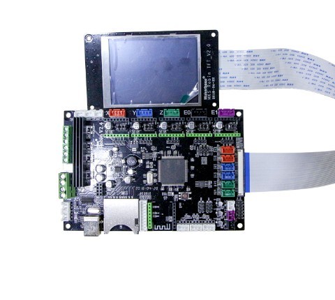 3d Printer Control Board Integrated Circuit Mainboard STM32 MKS Robin Controller with Tft Touch Screen for 3d Printer Diy Kit