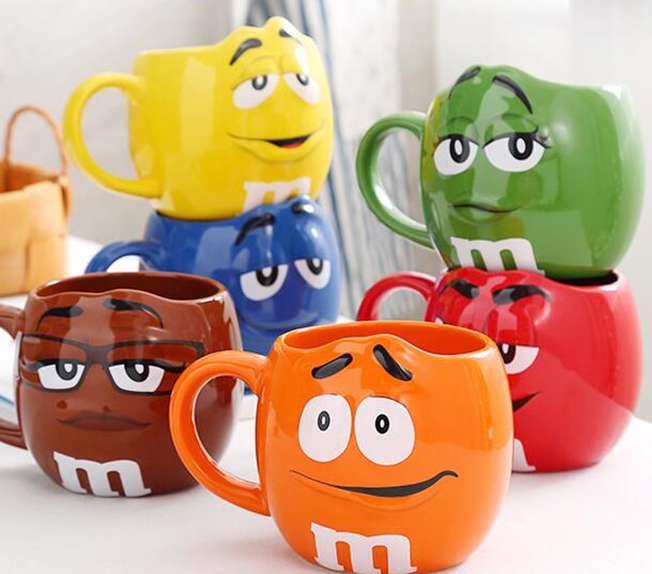 CCM-077 живот керамический M & M's кружка для продвижения