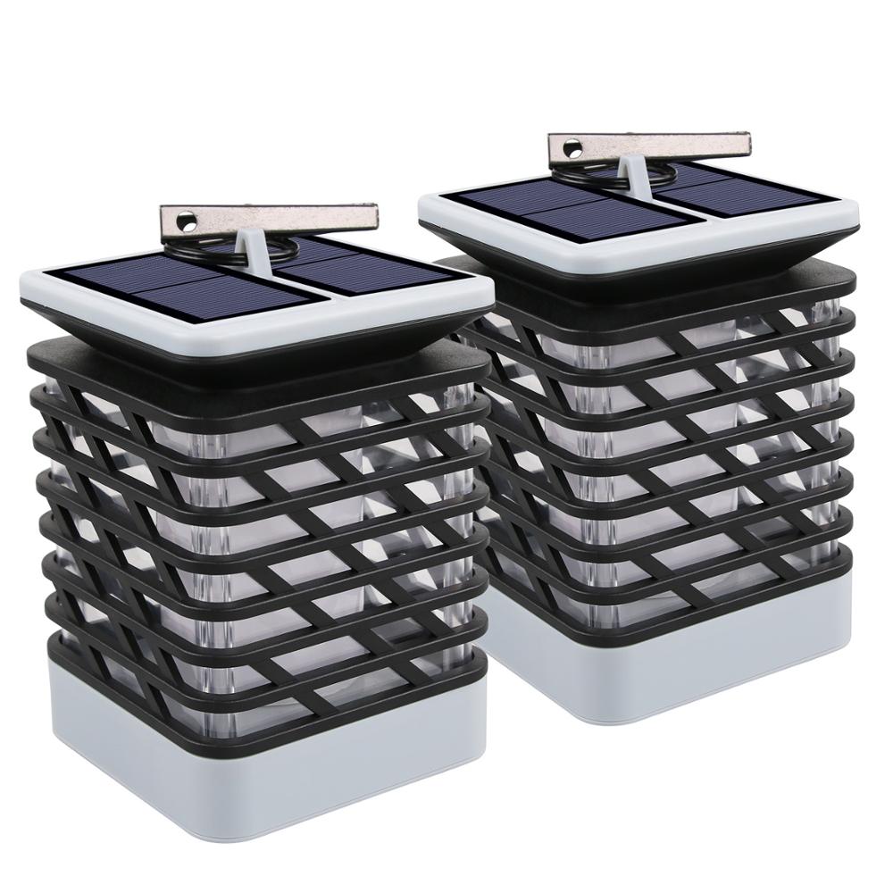Outdoor Solar flame Lantern Light for garden yard pation