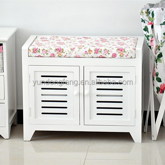 Showroom прихожей небольшой табурет, обувь изменение Bench, Подножие
