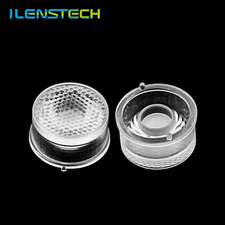 Ilenstech 14 мм светодиодные линзы/прожекторы Вторичная оптика светодиодные фокусирующие линзы/светодиодные линзы для наружного архитектурного освещения