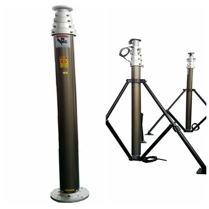 3m mobile pneumatic telescopic mast