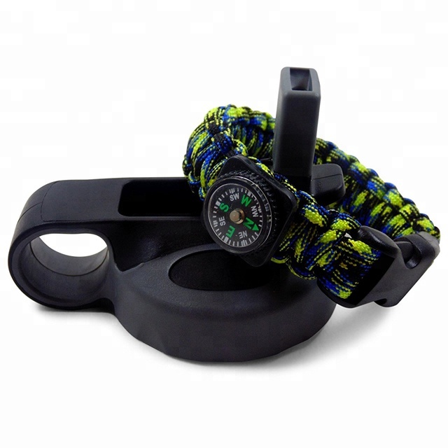 Паракорд для крепления бутылки ручка для широкой рот соломы крышка и Paracord держатель бутылки воды