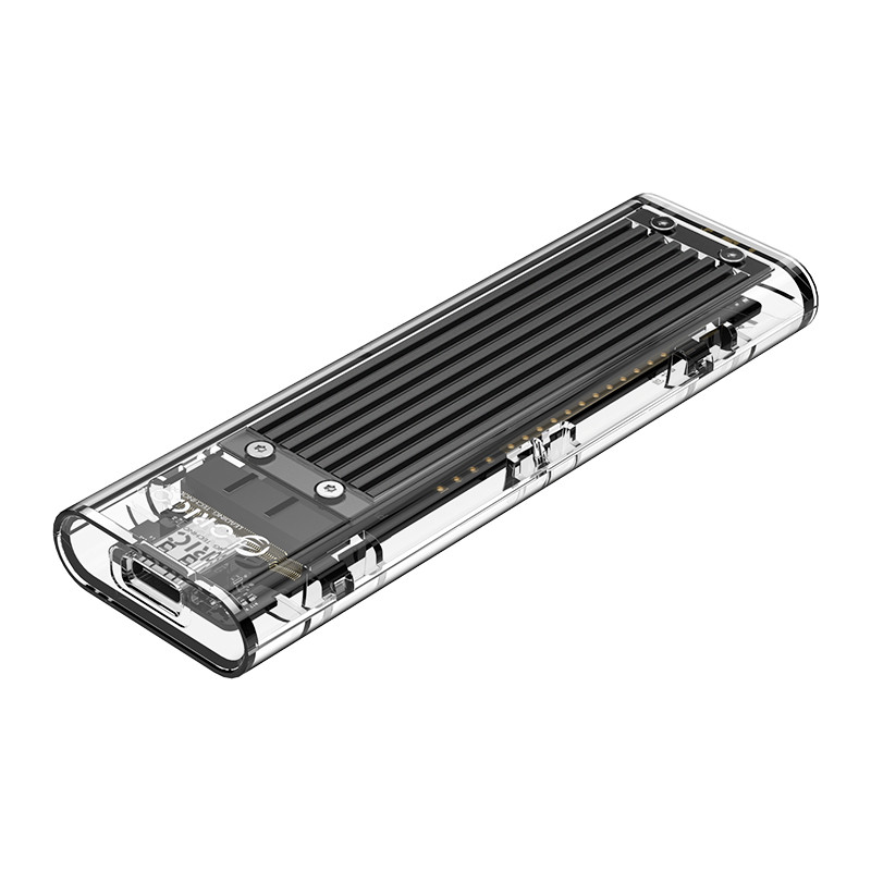 ORICO NVME M2 SSD чехол M.2 для USB3.1 Type-C 10 Гбит/с М-ключ прозрачный внешний корпус SSD для ПК ноутбуки с погрешностью в пределах 2-х ТБ