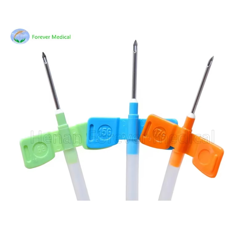 Hemodialysis Machine Arterial Venous Cannula Needle Disposable Fixed/Rotating Wing Sterile AV Fistula Needle