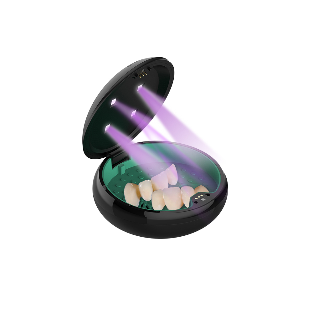 OEM ODM uv disinfection boxes cell phone makeup tools toothbrush denture disinfecting box UV light sterilizer box
