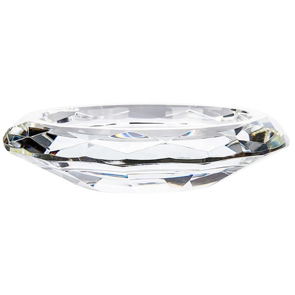 Индивидуальный кристальный подсвечник Donoucls, оптовая продажа в Pujiang 4,3 ''dia X 1,2'' H, оптовая продажа