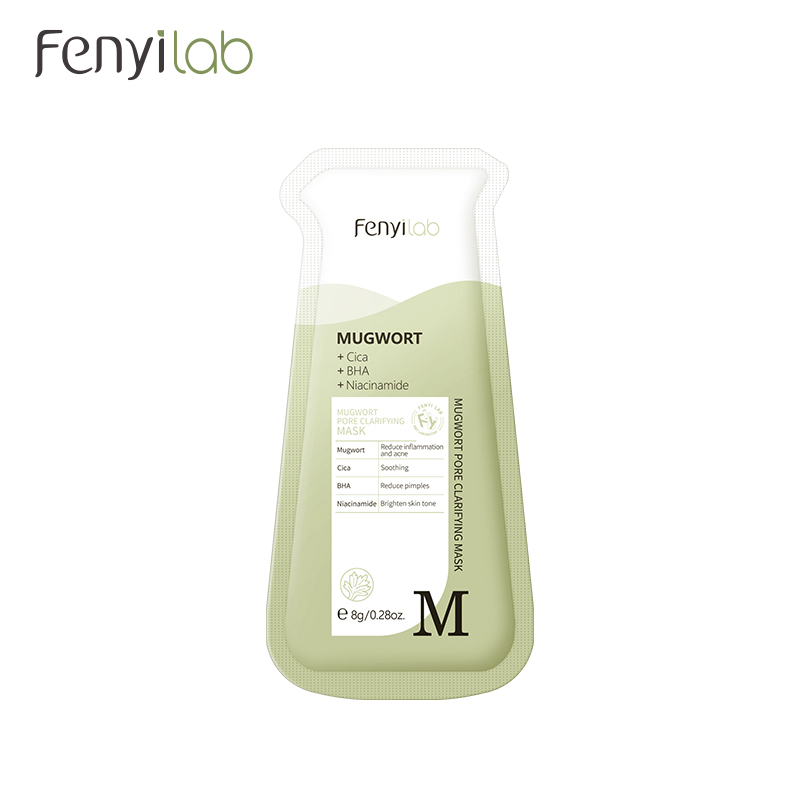 Fenyi Lab Mugwort Pore Clarifying Mask Deep Cleansing Remove Blackheads Mud Cream Clay 8g