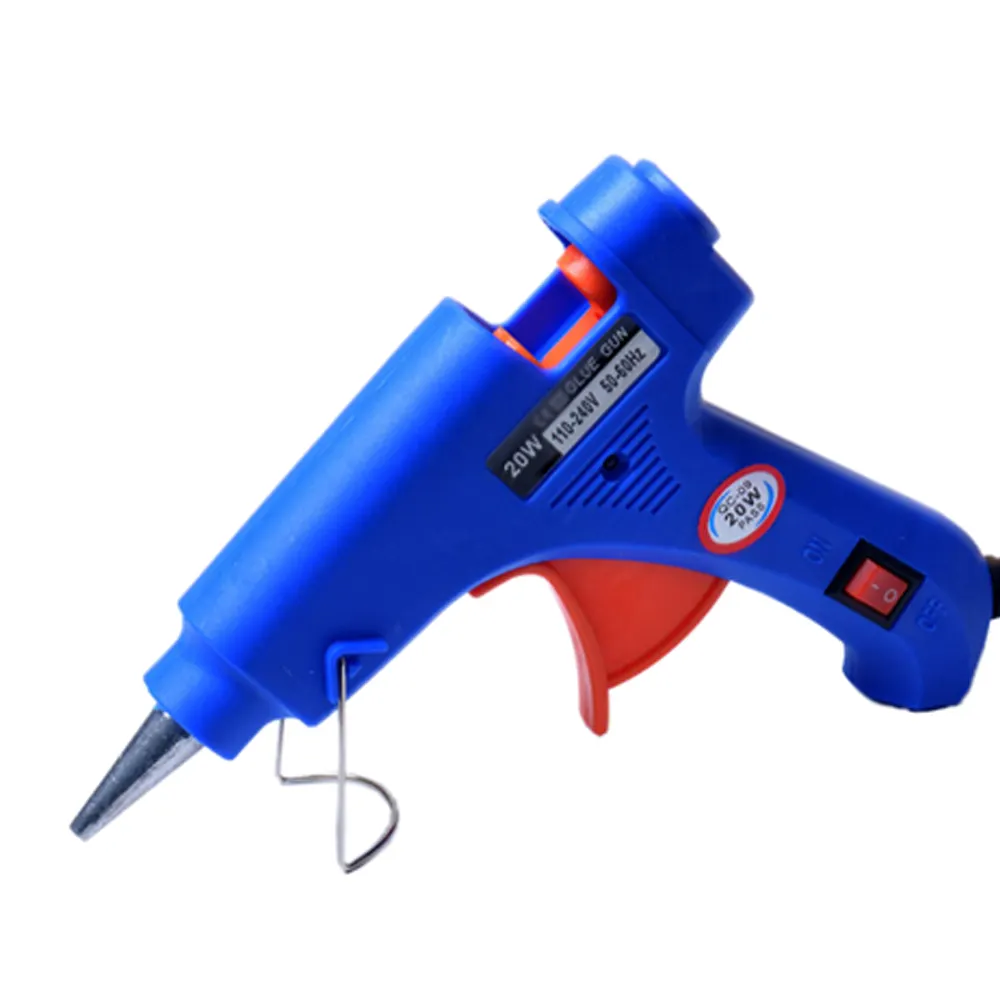 Electric Heat Temperature Repair Tool DIY Accessories Hot-melt Glue Guns, Customized Logo Mini 7mm Sticks 20w Hot Glue Gun