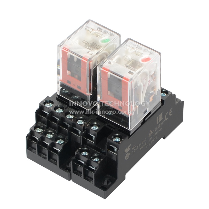 Восьмиконтактный 250VAC небольшое промежуточное реле MY2N-J AC220V/DC24V/12/110V