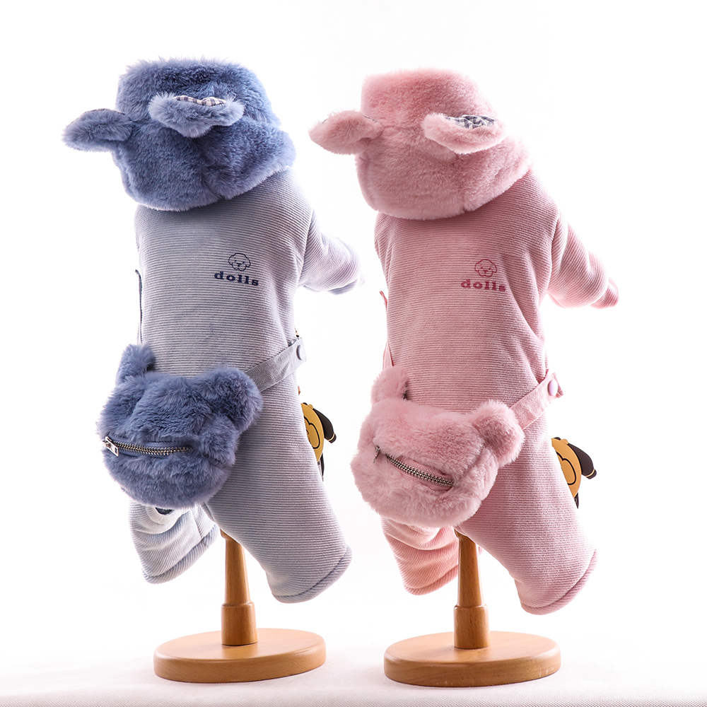 Wholesale high quality dog warm coat windproof down padded jacket pet dog clothes