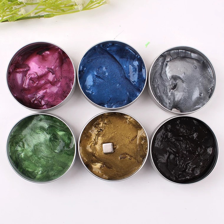 Never Dries Out Non toxic colorful DIY magnetic putty slime toy Multi-Color Putty Soft Texture