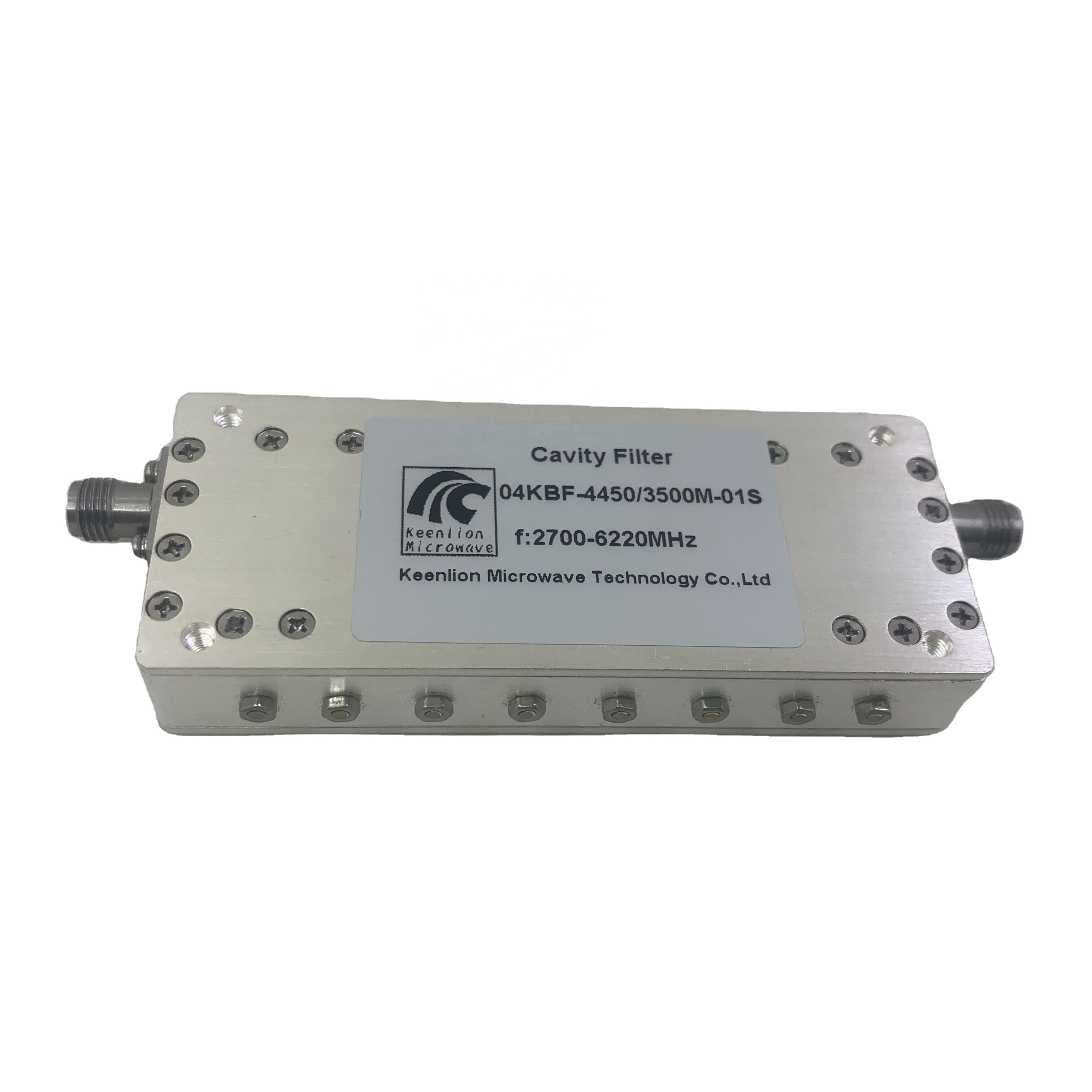 2700-6200 МГц фильтр полости микрополоса RF коаксиальный фильтр полосный фильтр