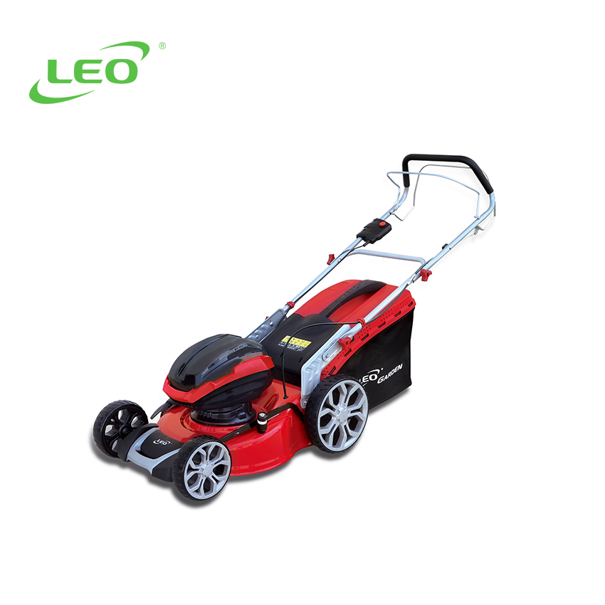 LEO LM51ZLi-2L 36 В литиевая аккумуляторная газонокосилка с бесщеточным двигателем и быстрой зарядкой для домашнего использования, высокое качество, цена