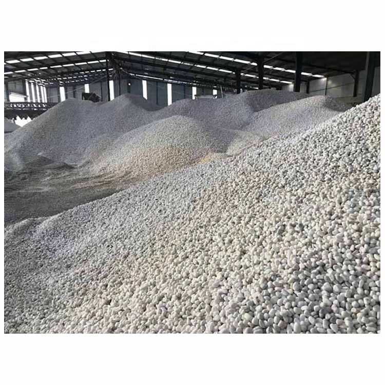 beach stone snow white pebble for path roads driveways made from granite limestone dolomite