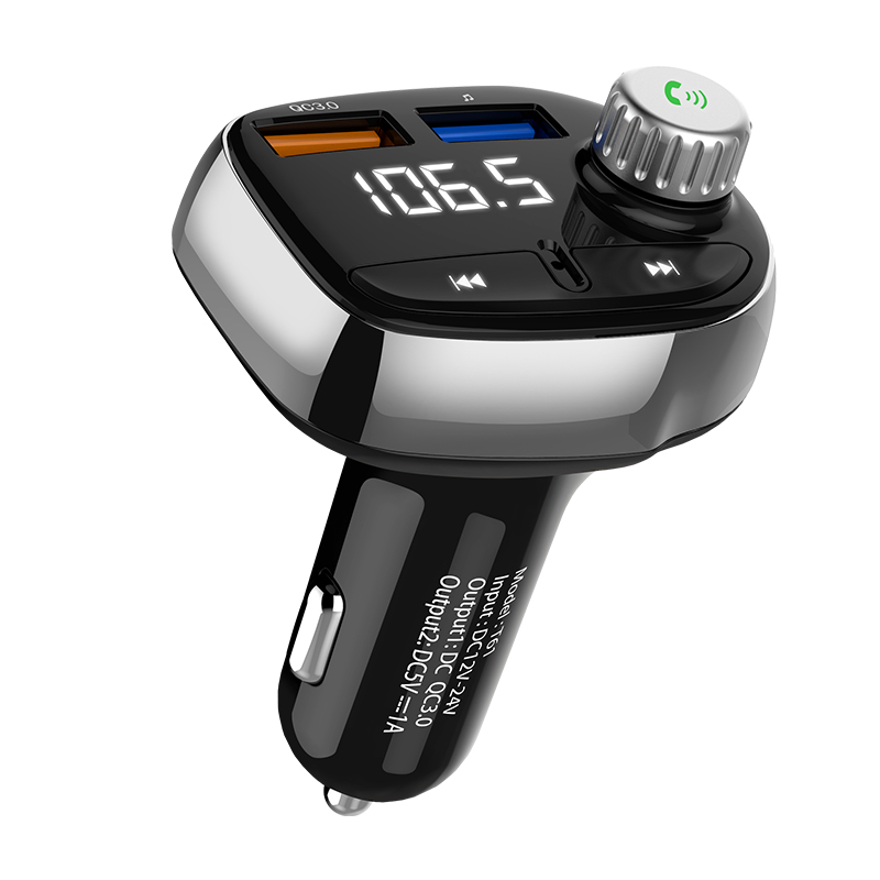 HG умный двойной USB беспроводной Bluetooth MP3-плеер автомобильный комплект зарядное устройство для iPhone Samsung и автомобильный FM-передатчик