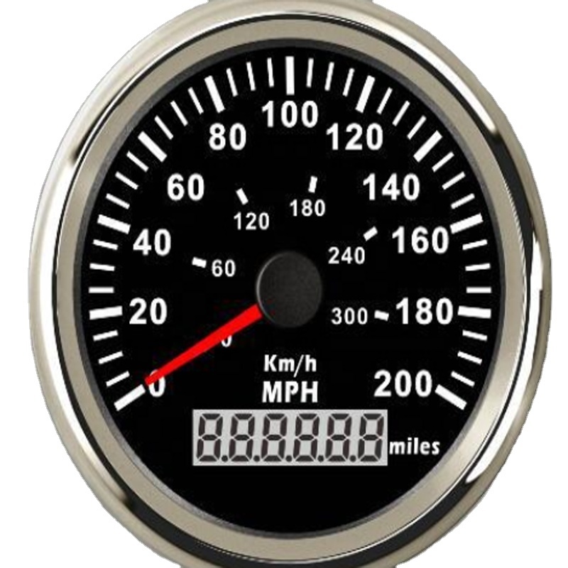 GPS-вольтметр с ЖК-дисплеем, 200 км/ч