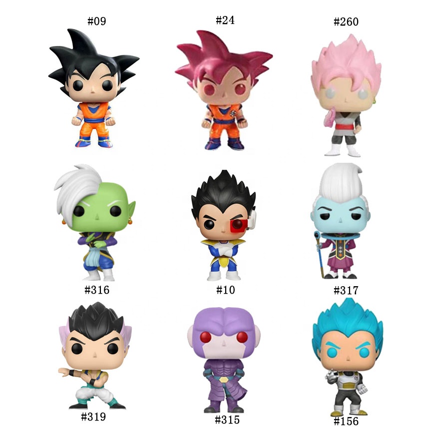 Игрушки Funko pop Dragon-Balls Z, милые виниловые куклы GOTENKS, Вегета, Гоку, замасу, 10 см, фигурки героев аниме, подарок