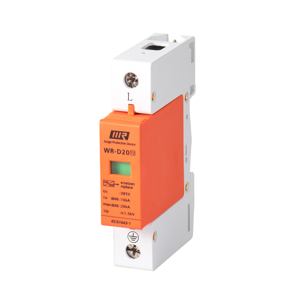 SPD Surge Protector 20ka Surge Arresters smart SPD 3 Phase Surge Protector