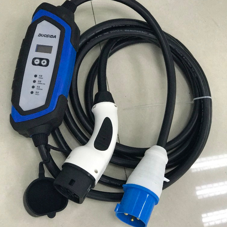 DUOSIDA LEVEL2 Portable Charger 32A 7.2KW CE Approval type 2