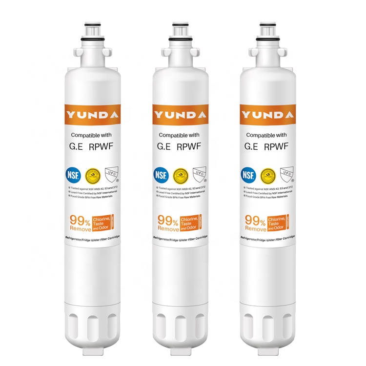 Tested and Certified by NSF,WQA and IAPMO against NSF/ANSI 42 to filter 99% Chlorine,oem refrigerator water filter cartridge