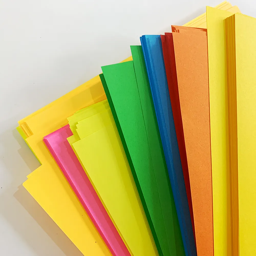 High Quality A4 Paper Printing Color Paper Cardstock Paper
