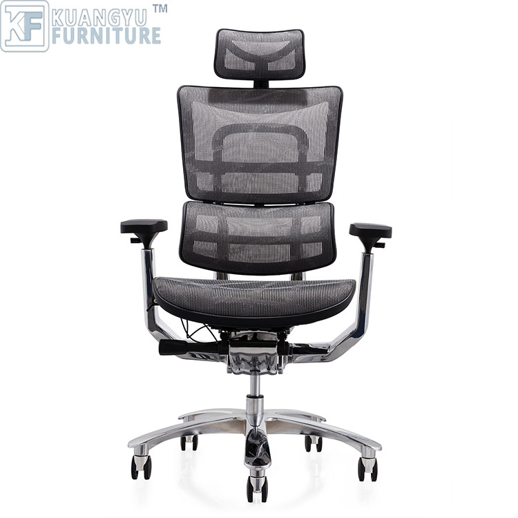 2020 New design Ergonomic Adjustable Office mesh Chair with Adjustable Lumbar Support-High Back -Adjustable