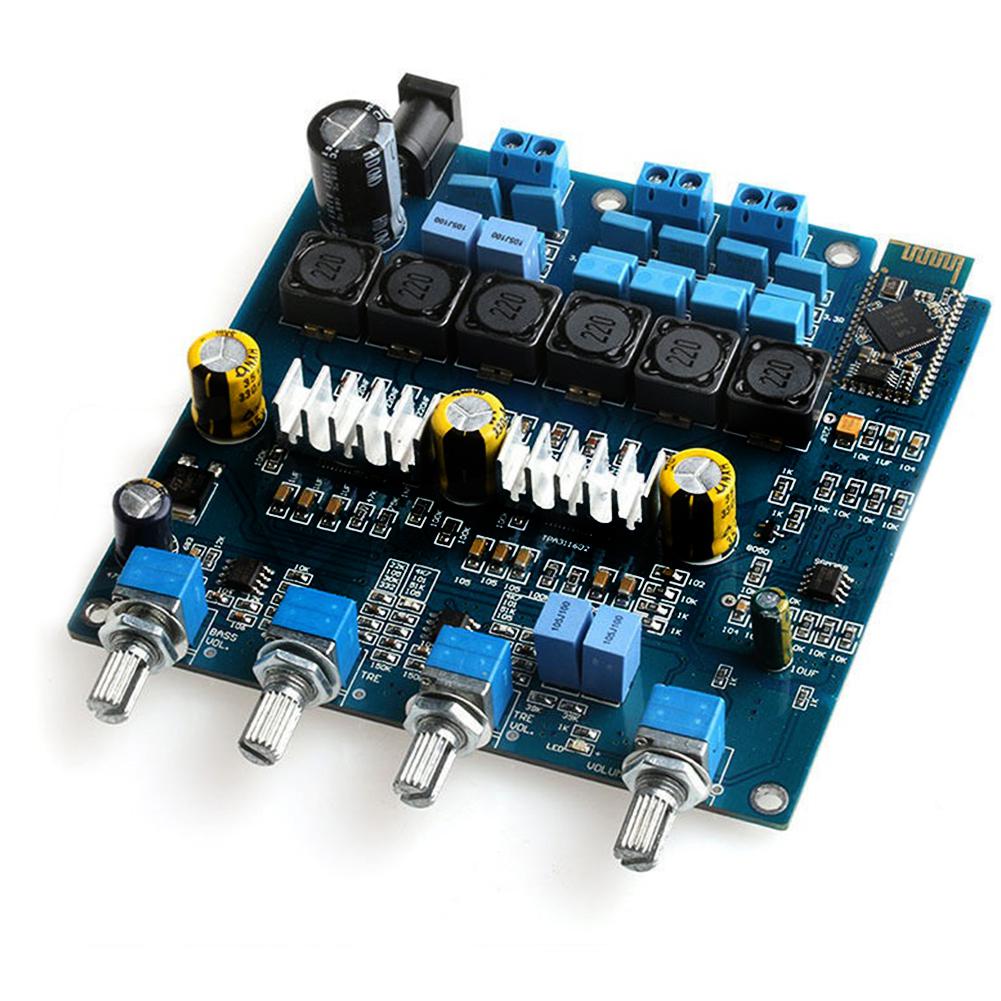 High hi fi power Board Module Digital TPA3116 2.1 50WX2+100W+ Blue tooth Class D power tpa 3116 d2 amplifier board
