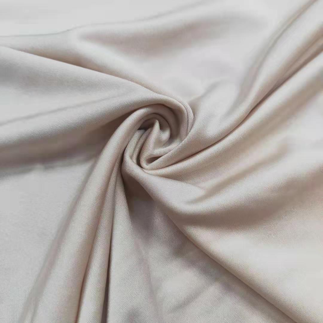 High Elasticity Shiny Warp Nylon Spandex Jersey Fabric For Underwear