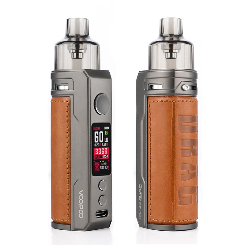 VOOPOO предварительный заказ Drag S Kit 60W Box MOD & 4,5 ml Pnp MTL Pod Tank Fit PnP Coils