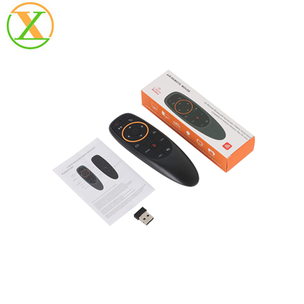 G10 Air Mouse Голосовое управление с 2,4G USB Приемником Гироскопический зондирующий мини беспроводной умный пульт для Android TV BOX HK1 X96mini