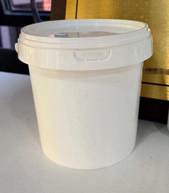 HDPE 500ML White Plastic Bottle Plastic Protein Powder Container