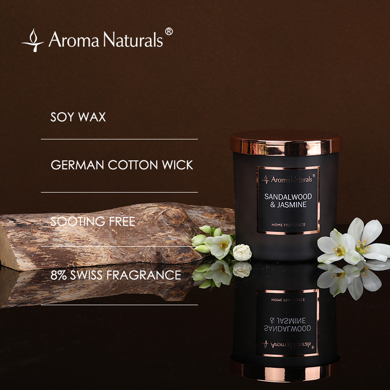 Ароматизированные соевые свечи Aroma Naturals высокого уровня, роскошные ароматизированные свечи, подарочный набор