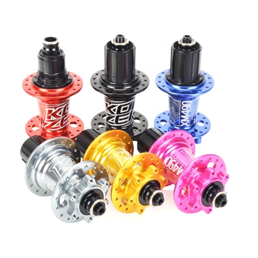 KOOZER XM490 Super Light Front Rear Set Hub 6 Bearing High Quality Mountain Bike Quick Release 32H Bicycle Hub Motor