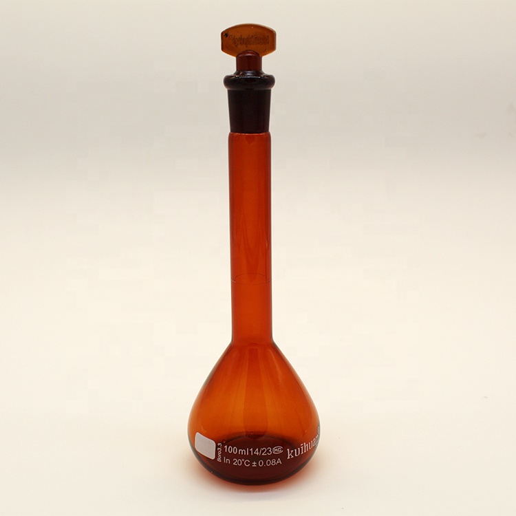 Factory made 50ml 100ml 200ml 250ml 500ml glass volumetric flask
