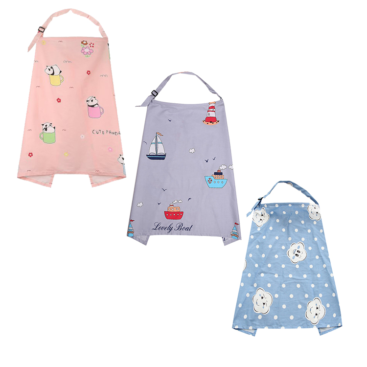 Famicheer BSCI dinosaur nursing cover up with open top