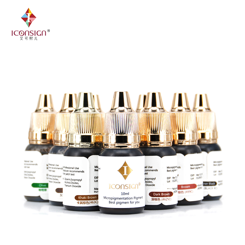 ICONSIGN 10ml eyebrow/lip tattoo ink tattoo pigment paste microblading